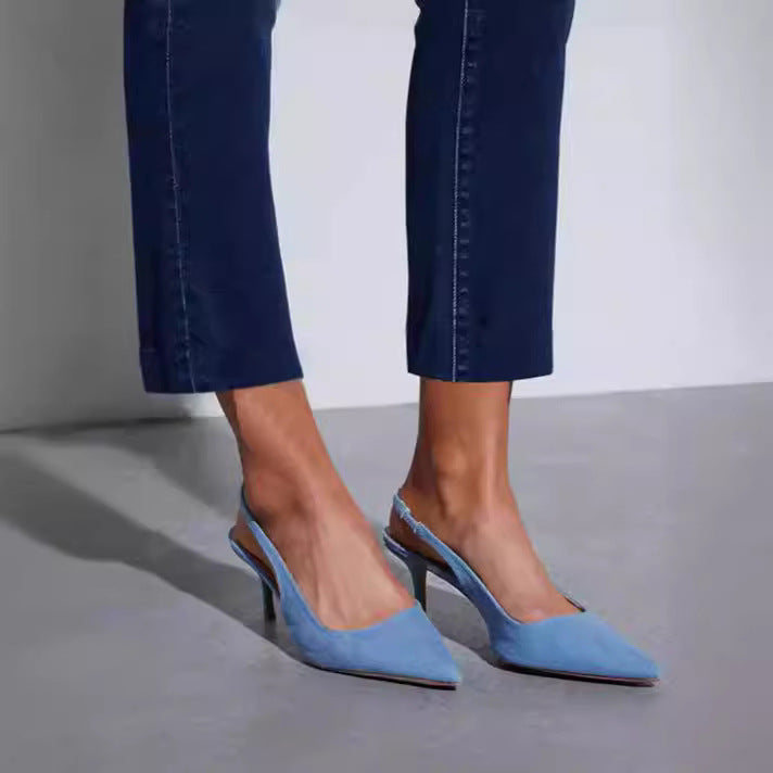 Damen zeitlose Jeans im modernen Schnitt mit cropped Bein Drune