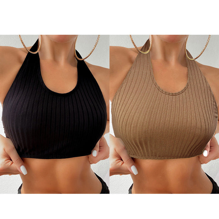 Damen Sportoberteil im Rippdesign Drune