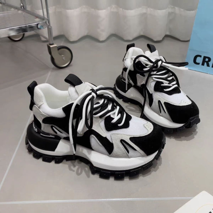 Damen Sportliche Sneakers mit dämpfender Sohle und atmungsaktivem Obermaterial Drune