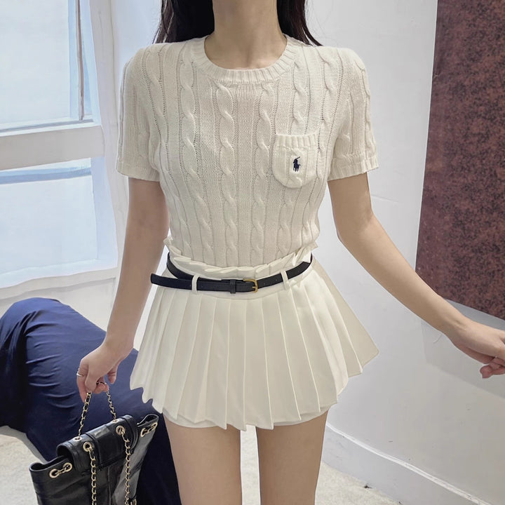 Damen Stricktop Drune
