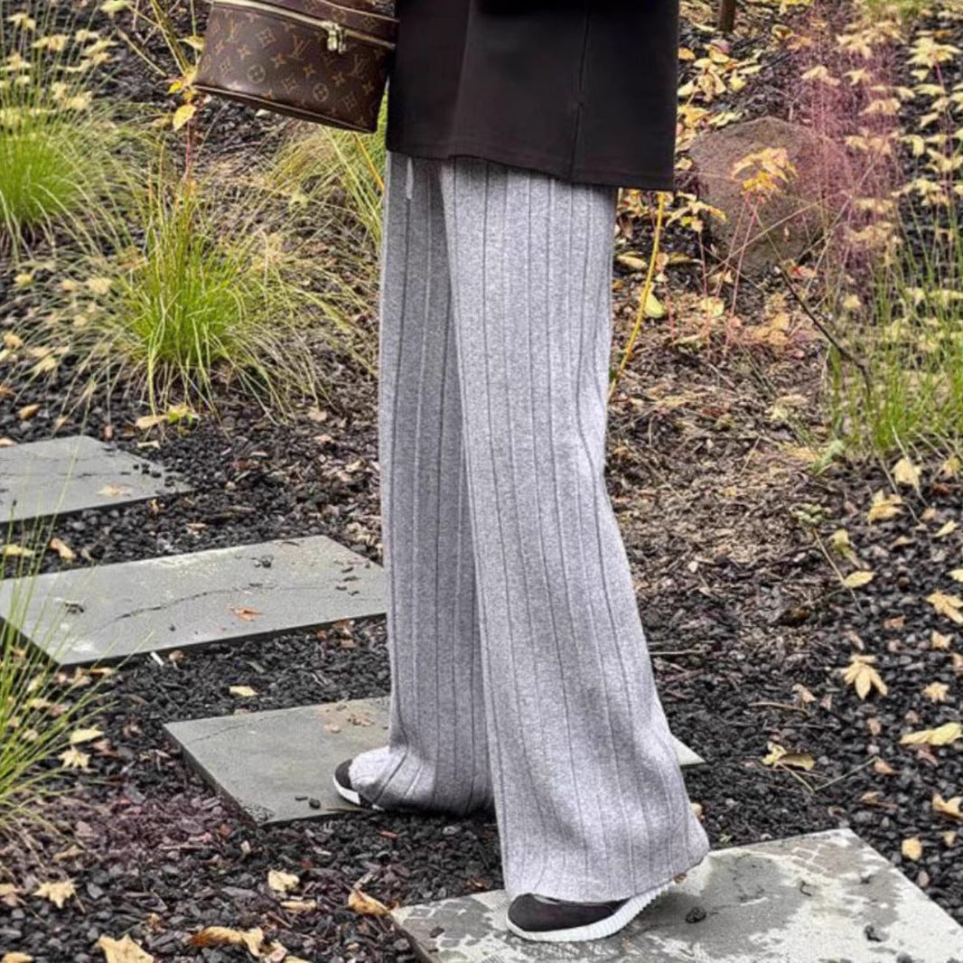 Damen Hochwertige und bequeme Plissee-Hose Drune
