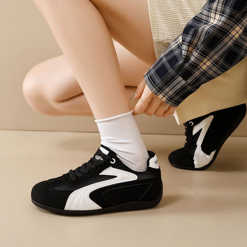 Damen Lauf-Sneaker mit atmungsaktiver Mesh-Oberfläche und griffiger Gummisohle Drune