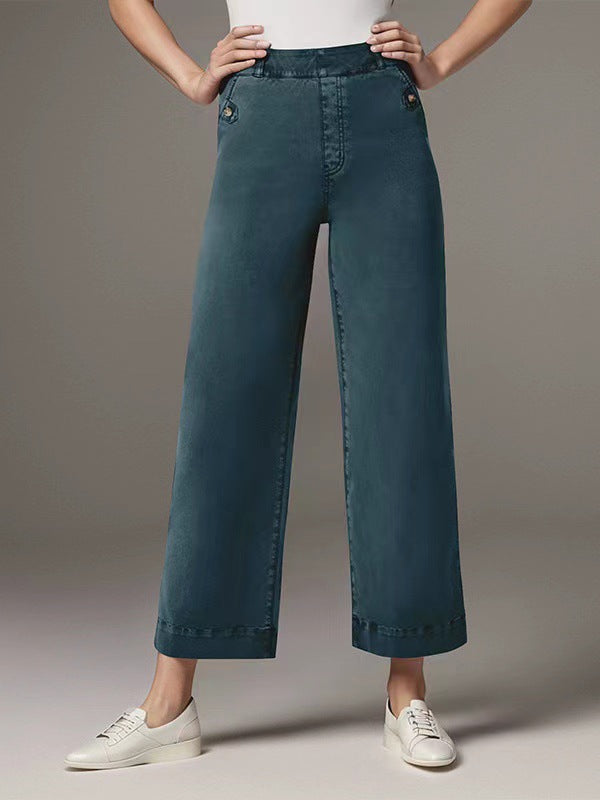 Damen weite Baumwollhose Drune