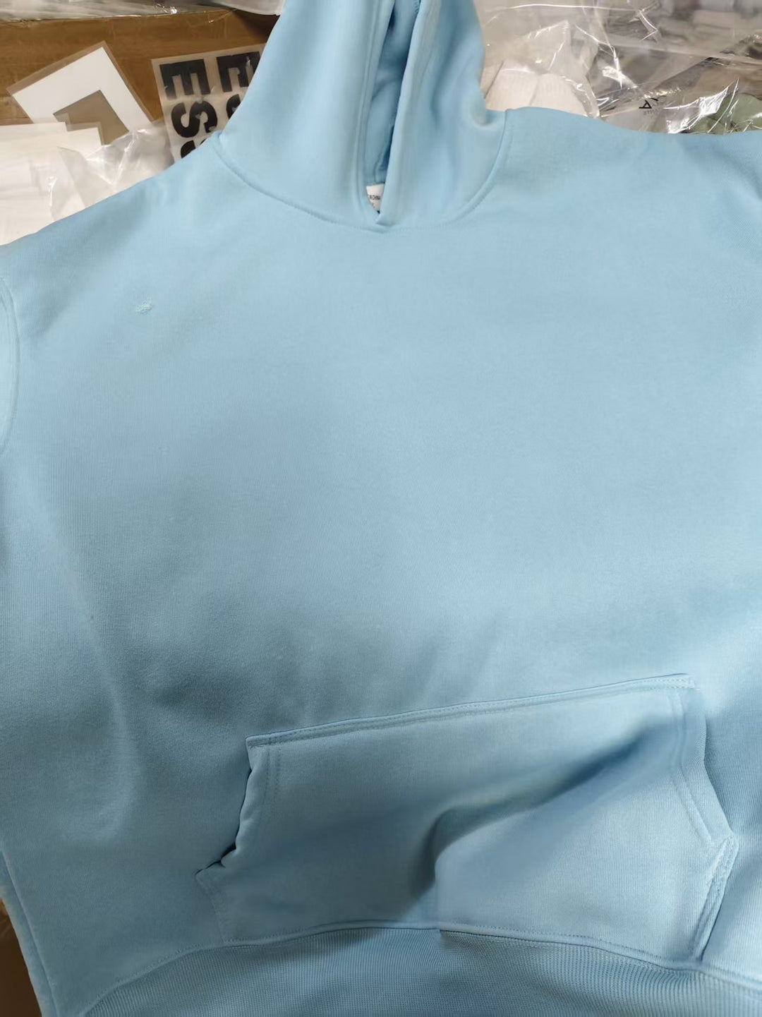 Damen nan lässige Sweatpants mit hohem Bund, seitlichen Eingrifftaschen und elastischen Bündchen Drune