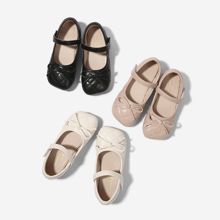 Damen Ballerina Schuhe mit dekorativer Schleifenapplikation Drune