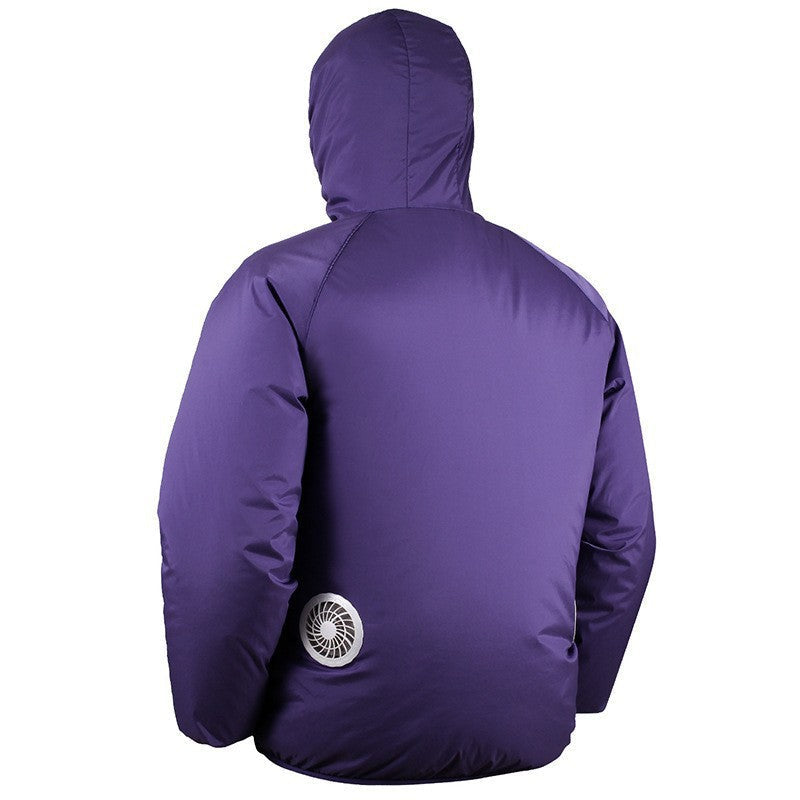 Herren nan Ventilationskühlweste mit integrierten Lüftern und atmungsaktivem Mesh Drune