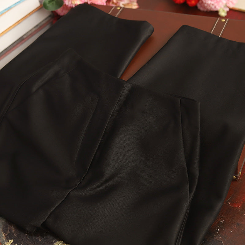 Damen Elegante und fließende Palazzo-Hose Drune