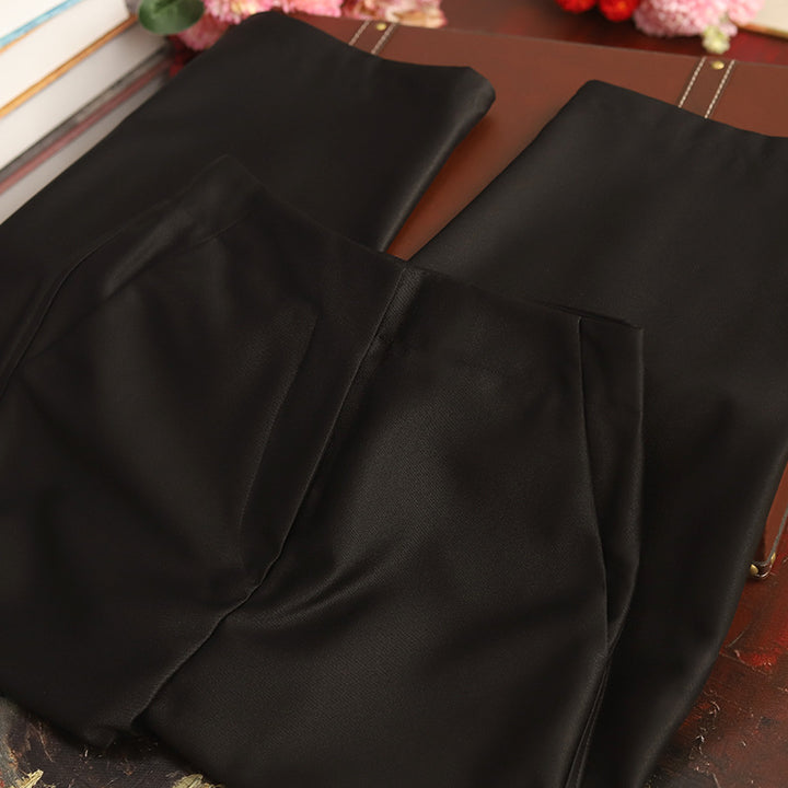 Damen Elegante und fließende Palazzo-Hose Drune