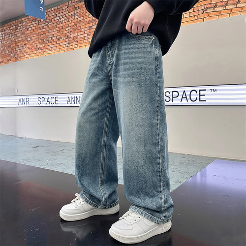 Unisex weite Casual-Jeans im Urban-Style Drune