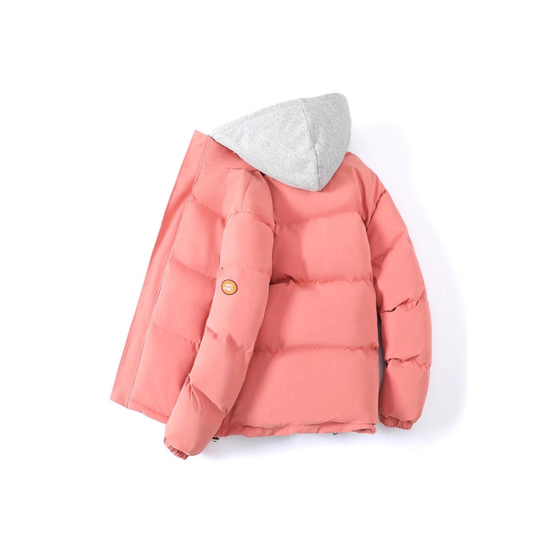 Herren Gepolsterte Steppjacke mit integriertem Kapuzen-Layer und windabweisender Außenlage Drune