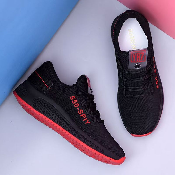 Damen Sportliche und atmungsaktive Sneakers mit rutschfester Sohle Drune