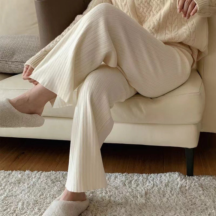 Damen Bequeme und elegante Strickhose Drune