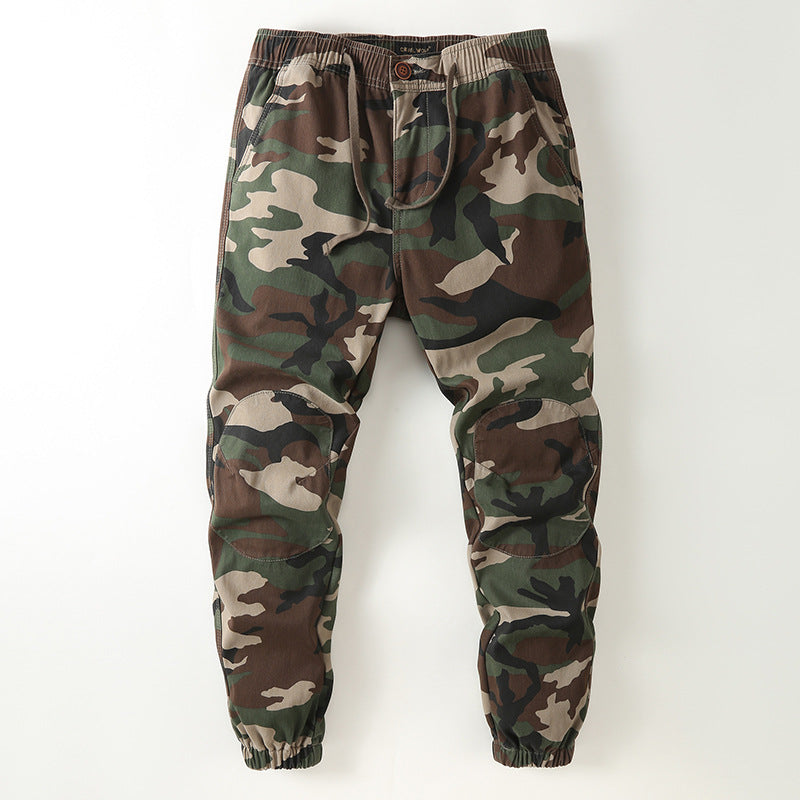 Herren Jogger-Cargohose mit Knieverstärkung und elastischem Bund Drune