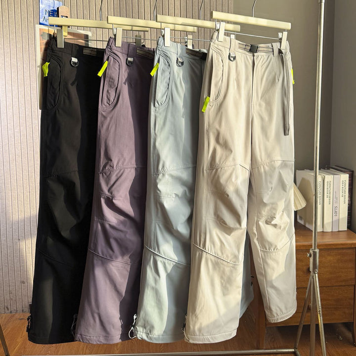 Damen Multifunktionale Outdoor-Hose mit verstellbarem Bund und praktischen Taschen Drune