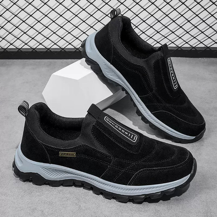 Damen Slip-On Sneakers mit elastischer Einfassung und rutschfester Profilsohle Drune
