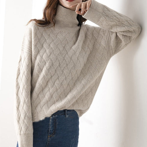 Drune | Damen Rollkragenpullover