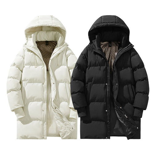 Damen Lange Daunenjacke Drune