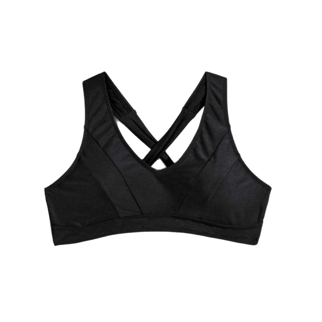 Damen Sport-Bikini-Oberteil mit elegantem Rückenschnitt Drune