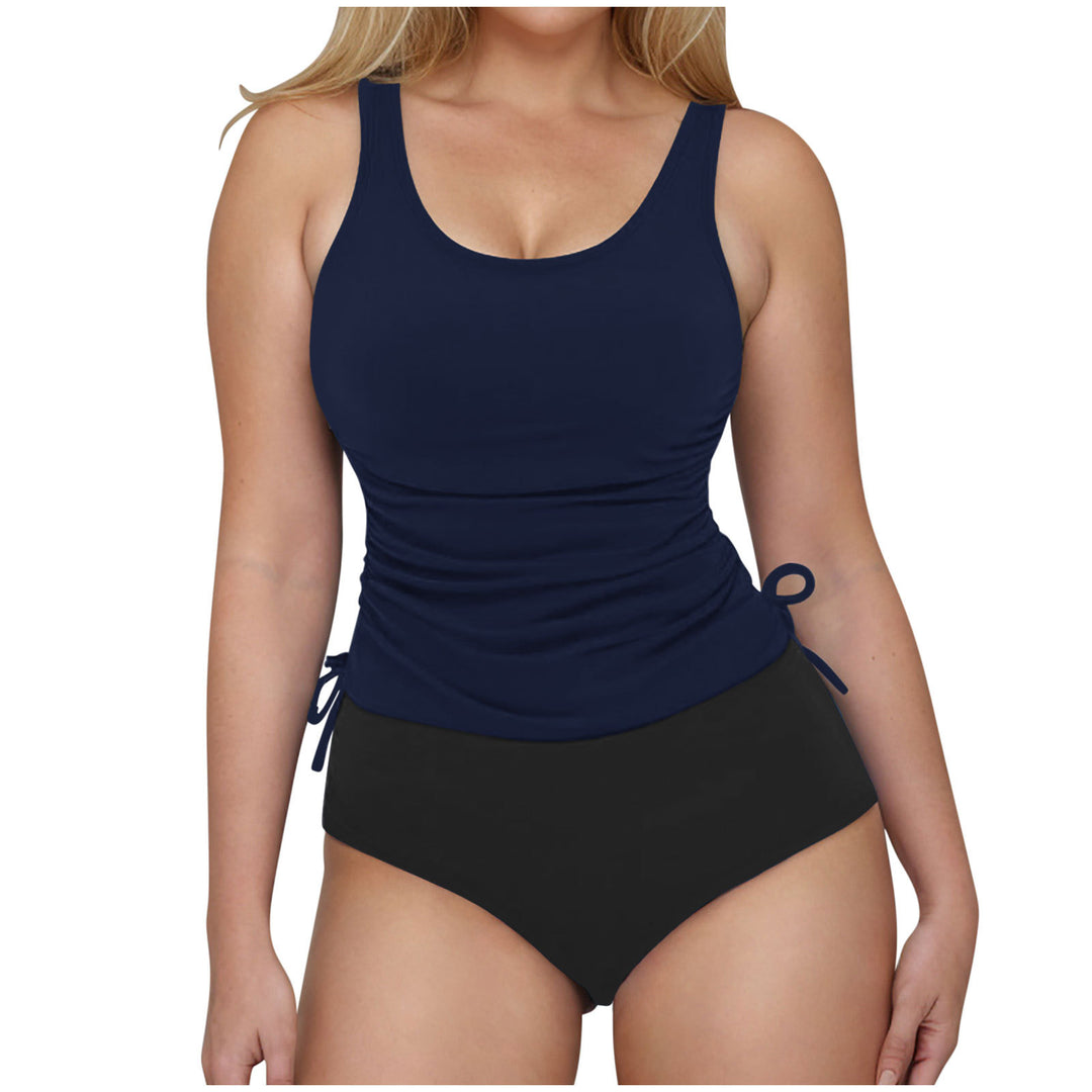 Damen Sportlicher Badeanzug mit floralem Design Drune