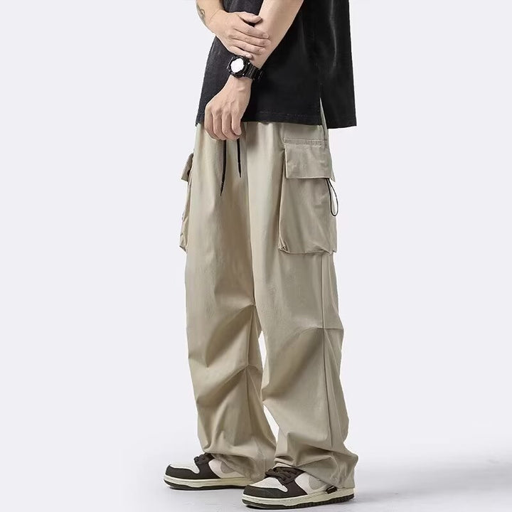 Herren Cargo-Style Hose mit praktischen Taschen Drune