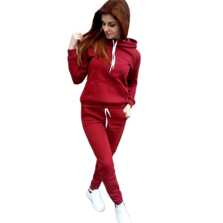 Damen Sportanzug mit lässigem Schnitt und praktischen Taschen Drune