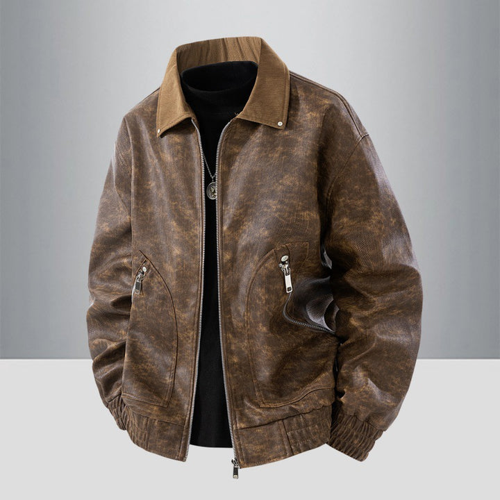 Herren Modische Freizeitjacke Drune