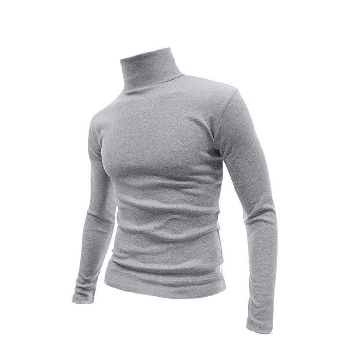 Herren stylischer Rollkragenpullover aus weichem, elastischem Material Drune