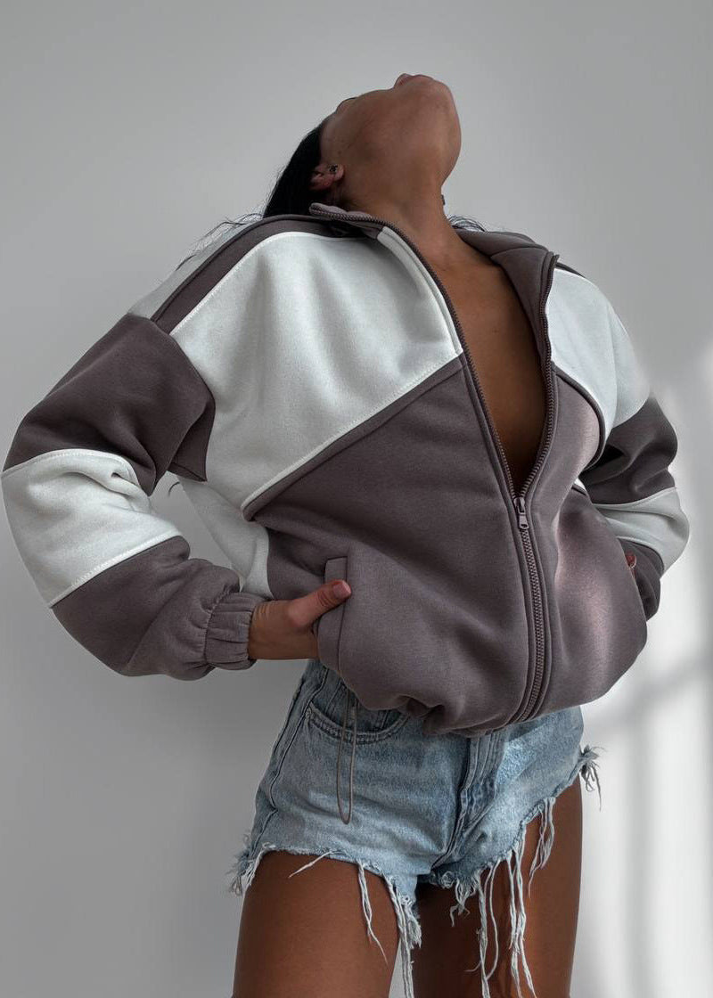 Drune | Panel-Zipper-Jacke