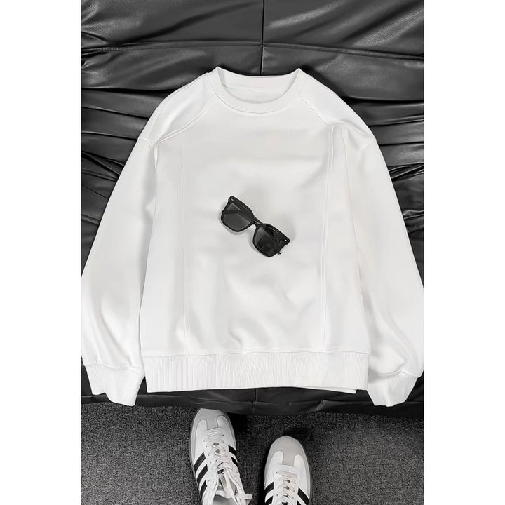 Damen Lässiger Oversized Sweatshirt Drune