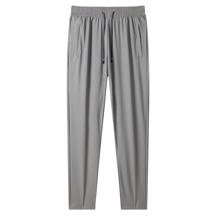 Herren leichte tapered Jogginghose mit elastischem Komfortbund, Kordelzug und seitlichen Eingrifftaschen Drune