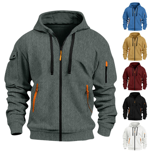 Herren Fleecejacke mit praktischen Taschen Drune