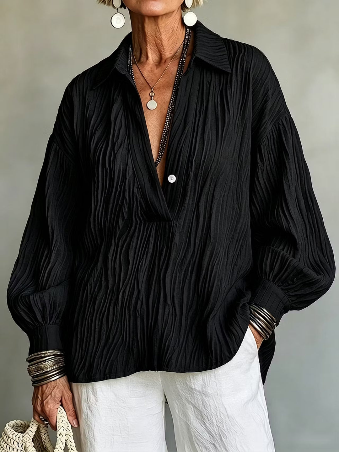 Damen Elegante und trendige Bluse Drune