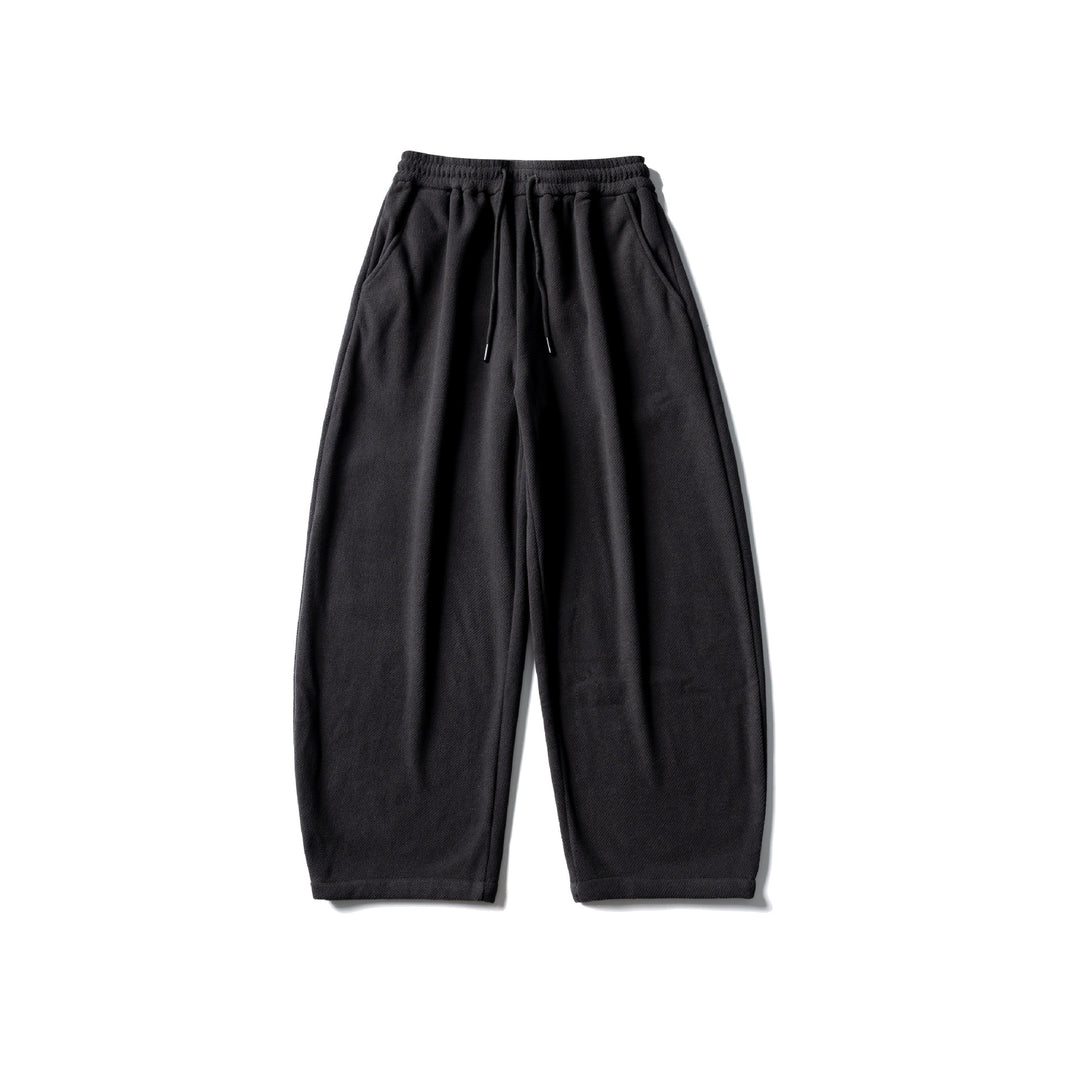 Unisex Fleece-Jogginghose mit elastischem Tunnelzugbund, seitlichen Eingrifftaschen und konischem Bein Drune