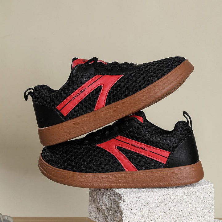 Herren Atmungsaktiver Strick-Freizeitsneaker mit gepolsterter Komfortsohle Drune
