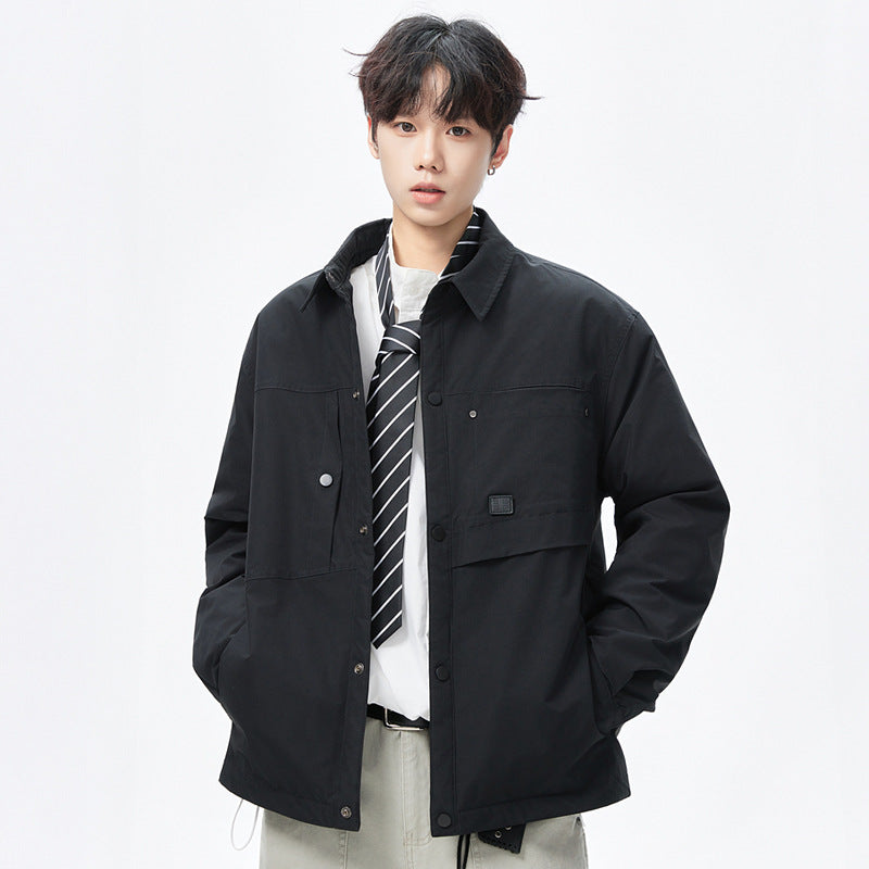 Herren Funktionale Fieldjacke mit Thermofutter und Utility-Taschen Drune
