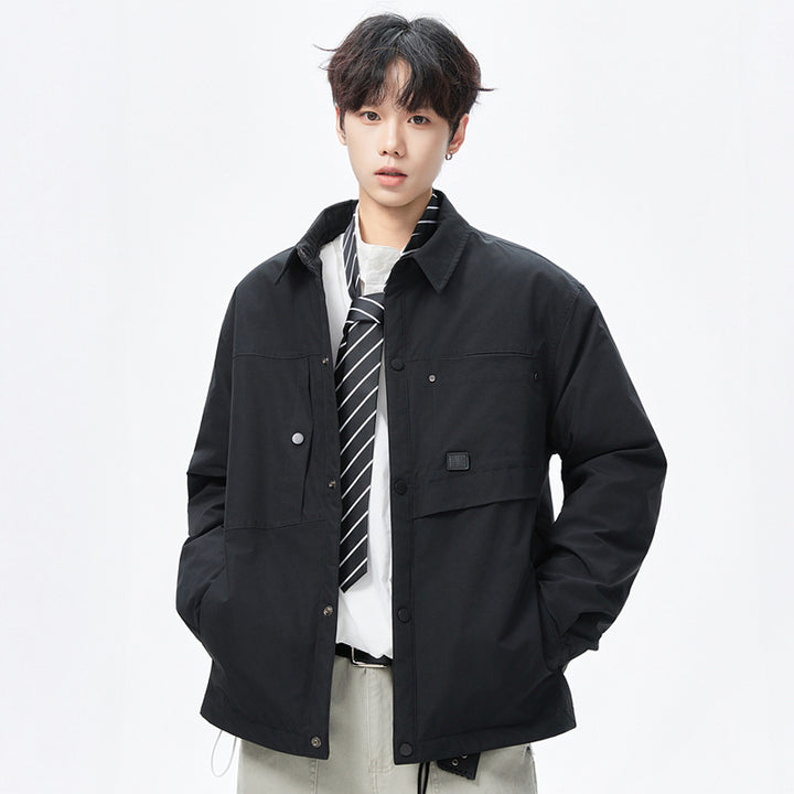 Herren Funktionale Fieldjacke mit Thermofutter und Utility-Taschen Drune