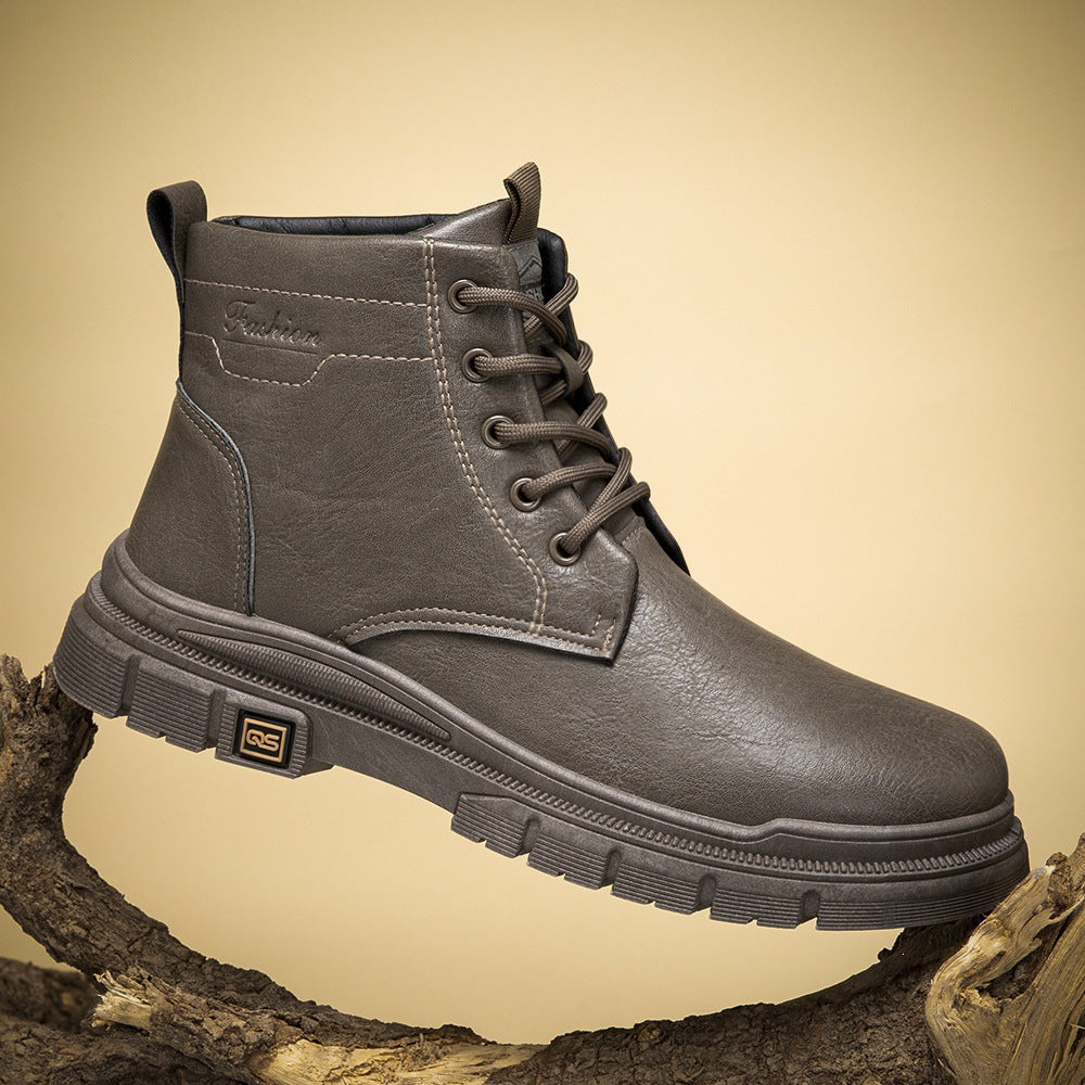 Herren Robuste und stilvolle Lederboots Drune