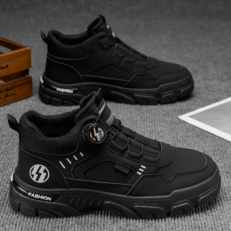 Herren sportliche hochgeschnittene Sneaker von Drune