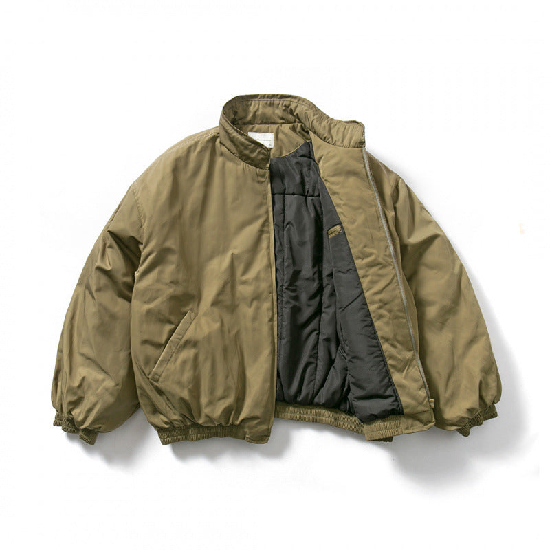 Herren Leichte Steppjacke mit hohem Kragen Drune