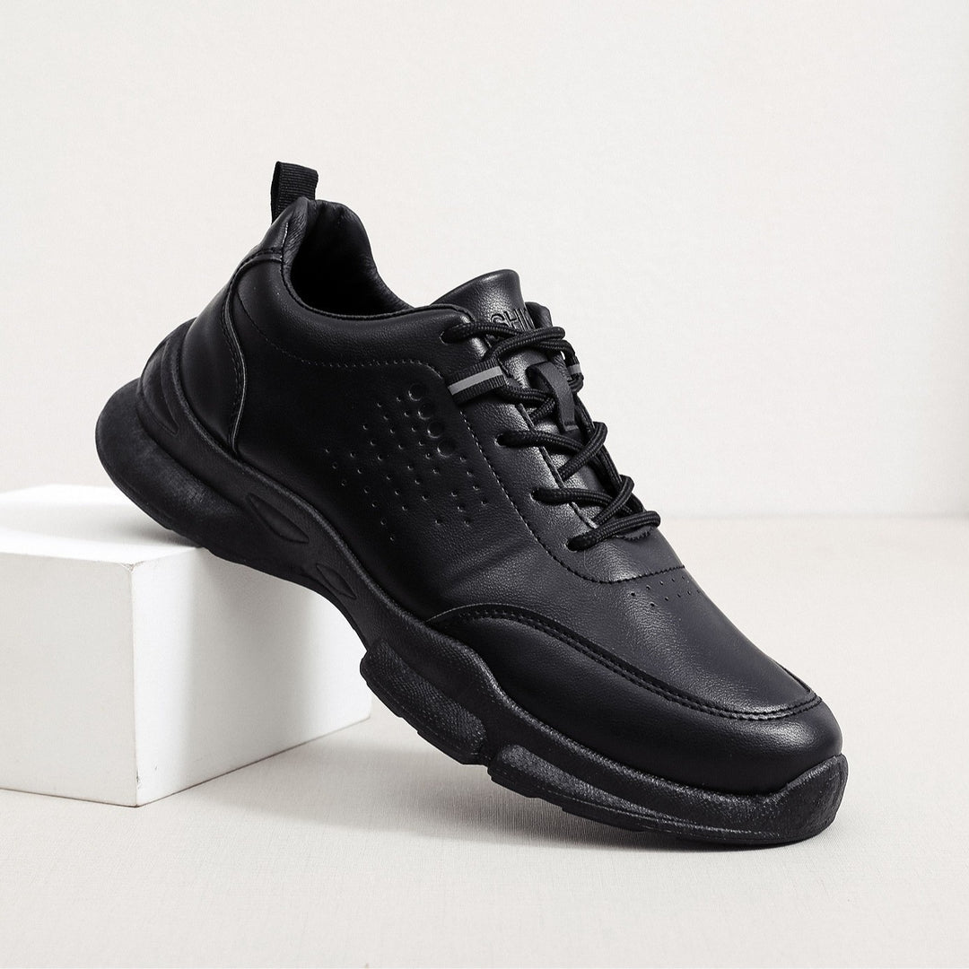 Herren Sportliche Leder Sneakers Drune