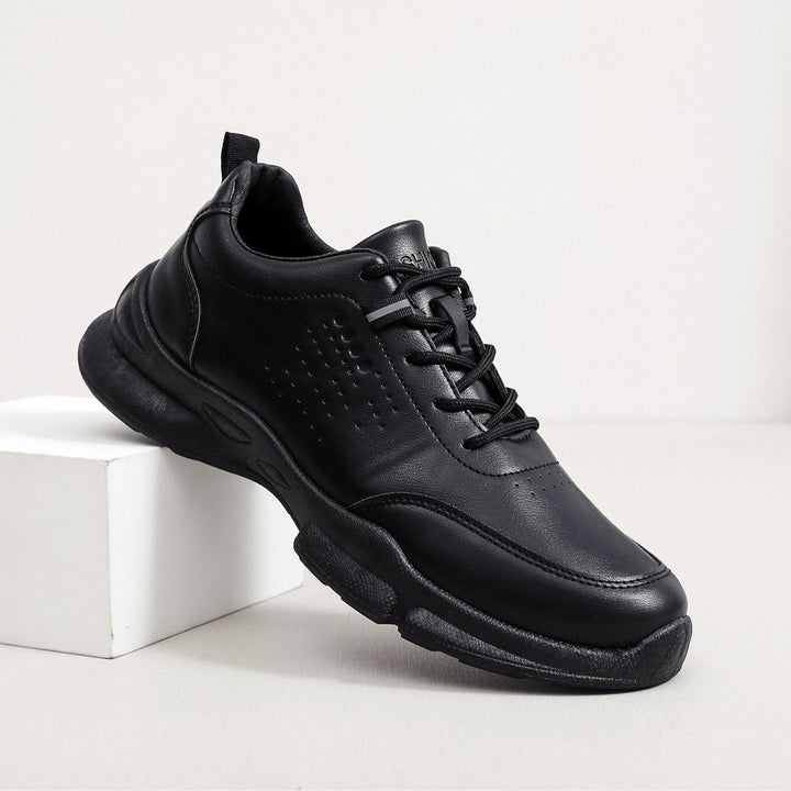 Herren Sportliche Leder Sneakers Drune