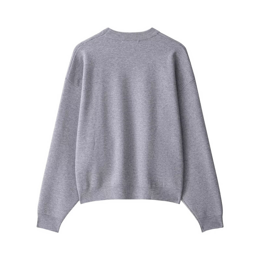 Damen lässiger Oversized Pullover Drune