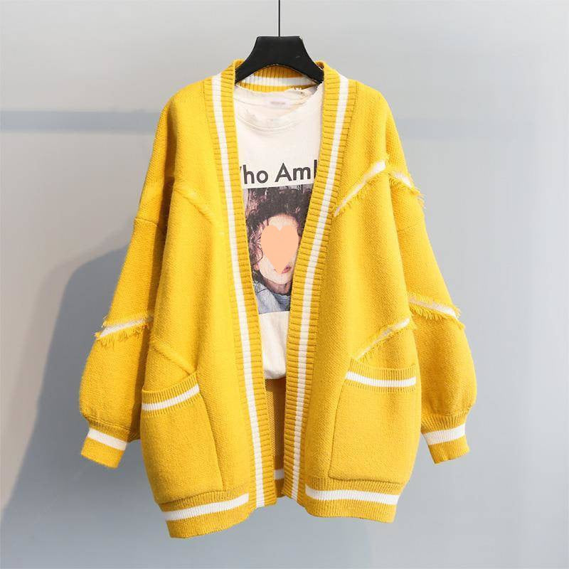 Damen Übergroßer Strickcardigan Drune