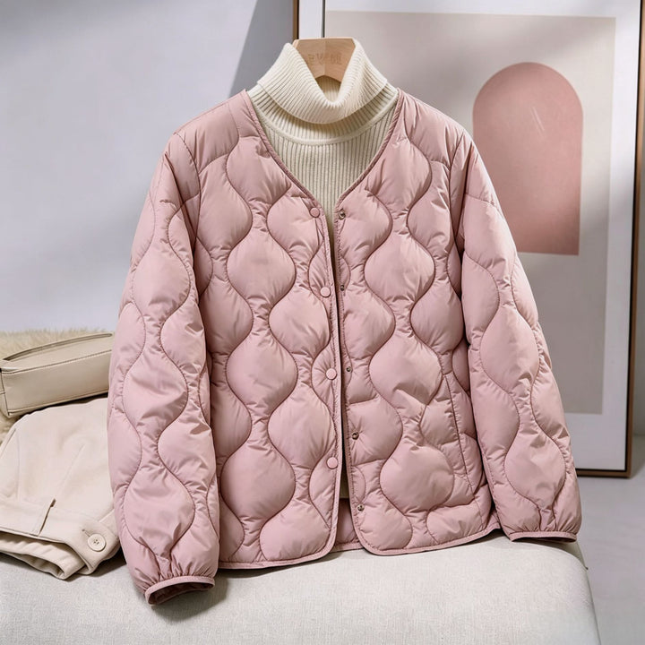 Damen Stilvolle, wattierte Freizeitjacke Drune