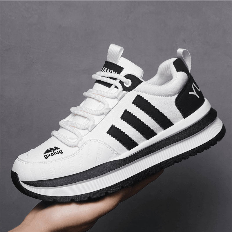Damen Plateau-Sneaker mit dicker Profilsohle und gepolstertem Kragen Drune