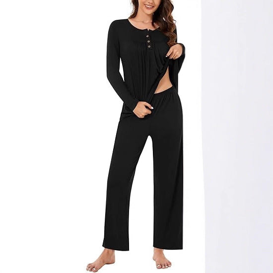 Damen Schlafanzug Set Drune