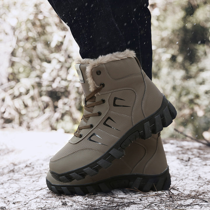 Damen Gefütterte Winter‑Ankle‑Boots mit Teddyfutter und griffiger Offroad‑Sohle Drune