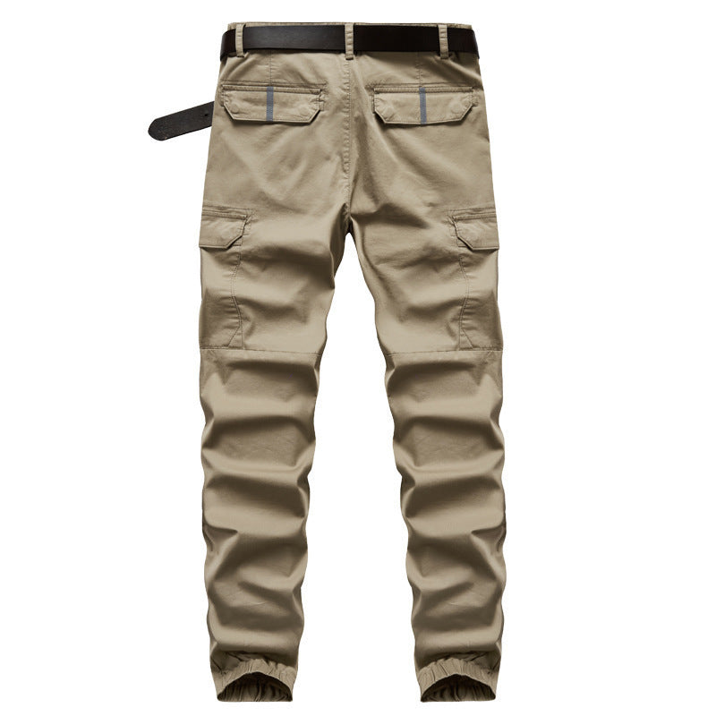 Herren Funktionale Cargo-Hose mit elastischem Bündchen Drune