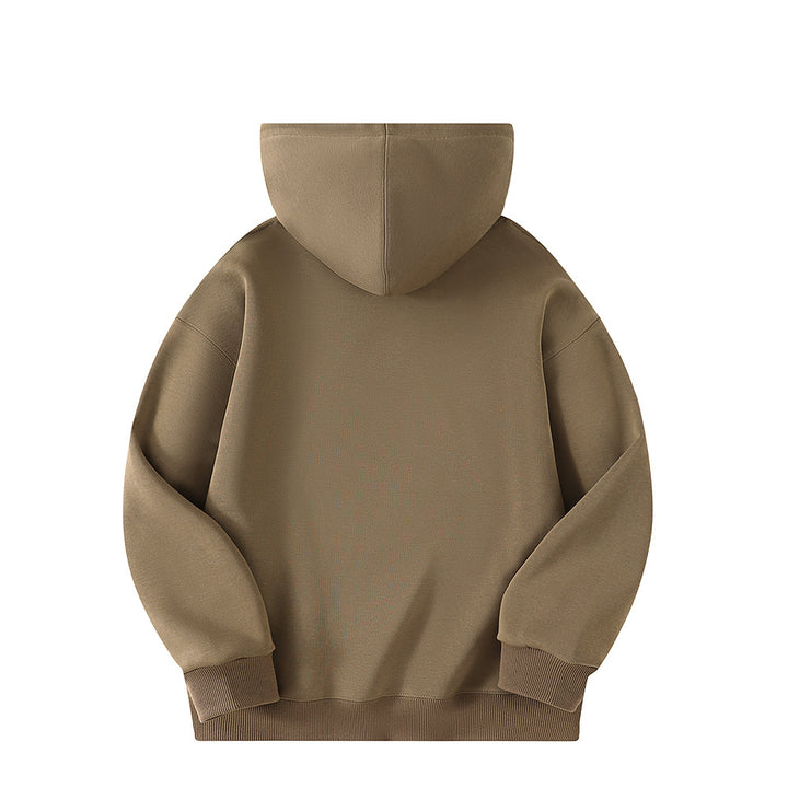 Unisex Minimalistischer Oversize-Kapuzenpullover mit French‑Terry-Qualität und verstärkten Nähten Drune
