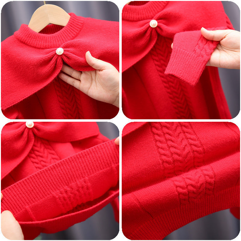 Damen Pullover mit trendigem Kragen und Zopfmuster Drune